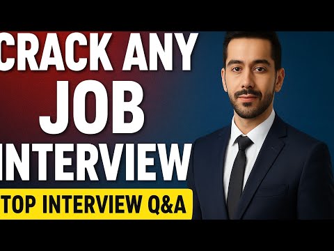 The 35 Most COMMON Job Interview Questions & Answers! #interview 