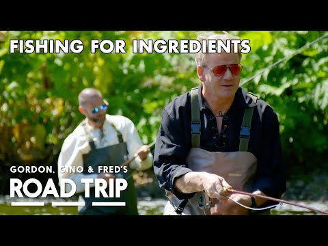 The Trio Try Their Hand At Fishing | Gordon, Gino and Fred: Road Trip