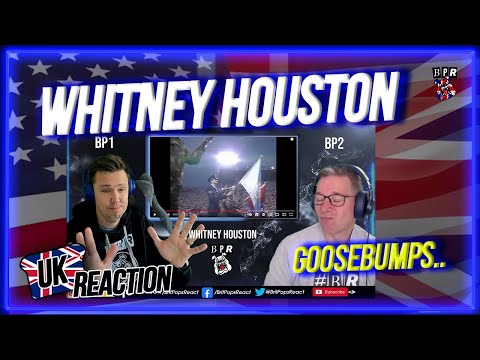 British Guys React to Whitney Houston The Star Spangled Banner