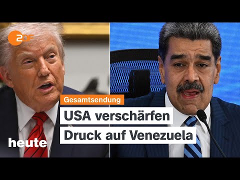 heute 19:00 Uhr vom 23.12.2025: USA und Venezuela, Atomkraft in Japan, Weihnachten im Einzelhandel