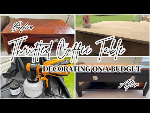 β¨π οΈTHRIFTED COFFEE TABLE MAKEOVER π οΈβ¨ | Budget-Friendly DIY Transformation, Goodwill Finds