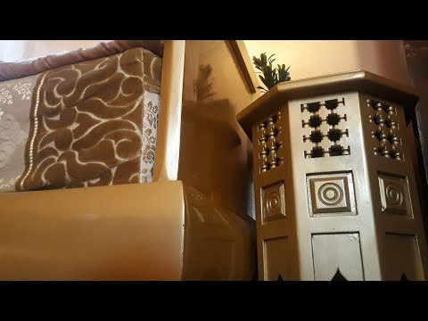 الصالون مغربي تغيير من صالون قديم الى صالون راقي باقل تكاليف👍💯