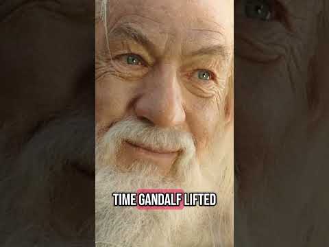 The Secret Elven Ring Gandalf Wore All Along 🔥 #Shorts #Gandalf #LOTR