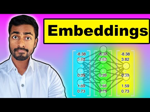 Embeddings - EXPLAINED!