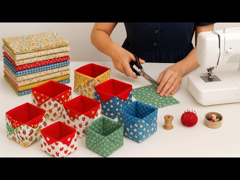 Christmas gift idea that are easy and fast to make 🎄 Amazing Gift Sewing Idea🎄