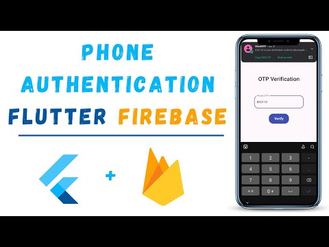 Phone Number OTP Authentication App In Flutter With Firebase