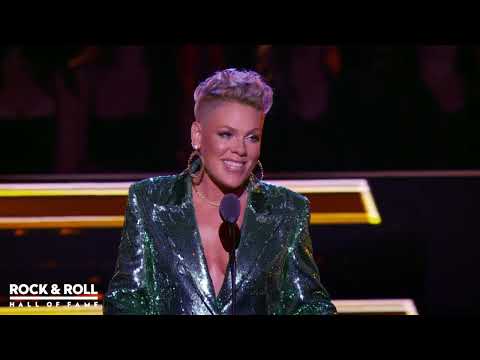 P!nk Inducts Dolly Parton into the Rock & Roll Hall of Fame | 2022 Induction