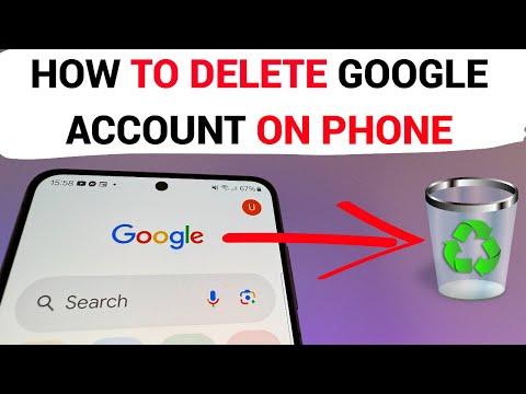 How to delete Google Account on phone in 2025