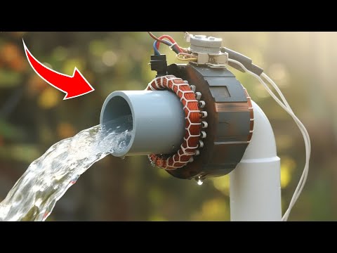 Just an Old Motor and a PVC Pipe — A 65-Year-Old Plumber’s Genius Way to Get Free Water (Super Easy)