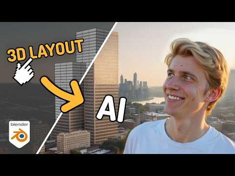 Generate STUNNING SET EXTENSIONS For Your Projects! [2D & 3D | FREE Blender + AI]