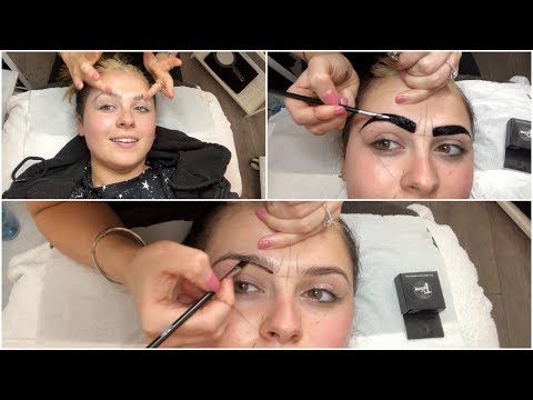 PUTTING HENNA IN MY BROWS??? BROW TRANSFORMATION