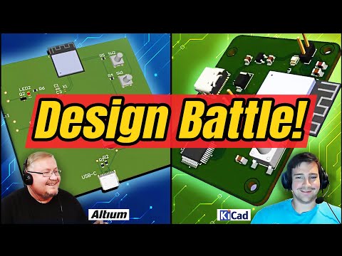 Two engineers compete to design a PCB in only 1 hour! Who will win?