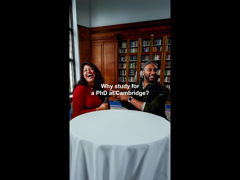 Why study for a PhD at Cambridge?