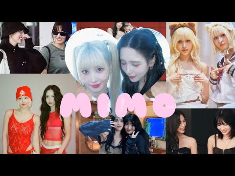 twice mina & momo being cute girlfriends (mimo moments in 2024)