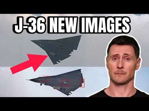 NEW J-36 Images: Could Updates Give China the STEALTH EDGE?