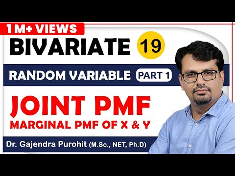 Joint Probability Distribution , Joint PMF, Marginal PMF, Bivariate RV