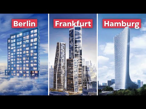 Die 7 höchsten neuen Wolkenkratzer in Deutschland!