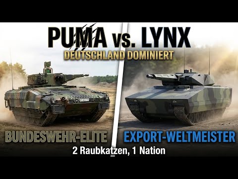 Puma vs. Lynx: Warum Deutschland die Welt der SchΓΌtzenpanzer dominiert
