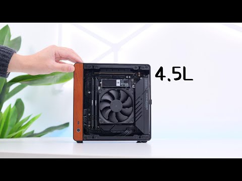 Dormitory Magic Machine，Only 4.5 liters of RTX 4060 PC，JONSBO NV10  Build！