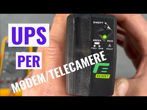 Un alimentatore UPS per il tuo modem