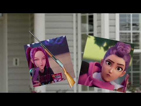 KPop Demon Hunters as funny templates part 2