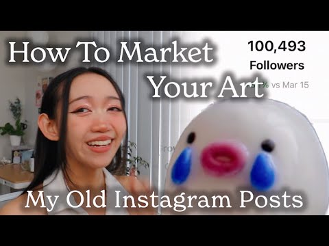 Tips for Growing Your Social Media ✿ Reacting to My Old Posts! | Artist Diaries