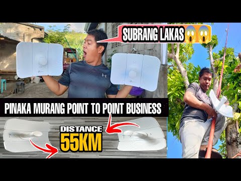 MURA AT MALAKAS NA PANG POINT TO POINT BUSINESS | TP-LINK CPE 605 TAGALOG TUTORIAL | Part 1
