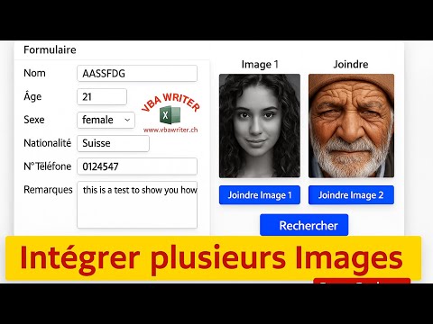VBA intégrer Plusieurs Images dans UserForm _VbaWriter_ Q&R_N° 2/3_30.  www.VbaWriter.ch