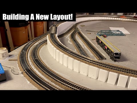 I'm Building a New HO Train Layout - Model Railroading