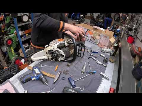 Loch im Kolben MS271