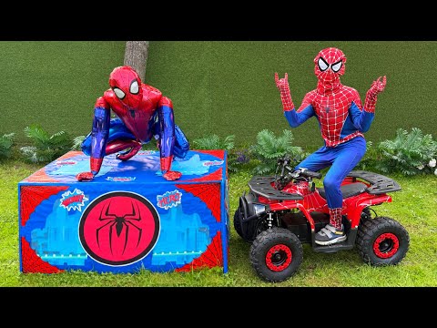 Sofia and Max became superheroes and helps his friends