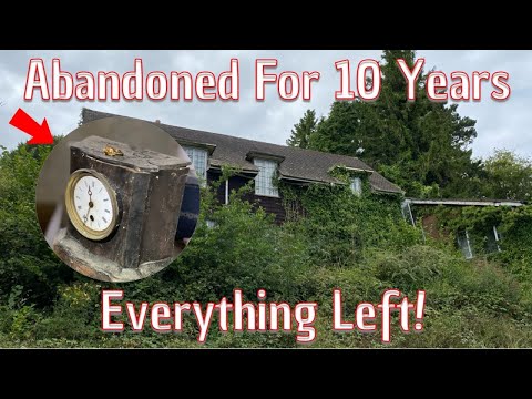 We Explore This Abandoned House Left With Everything Inside For Over 10 Years!!