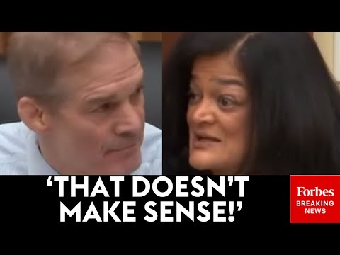 Jayapal Trashes Big Beautiful Bill, Calls To Increase Taxes On Billionaires—Then Jim Jordan Responds
