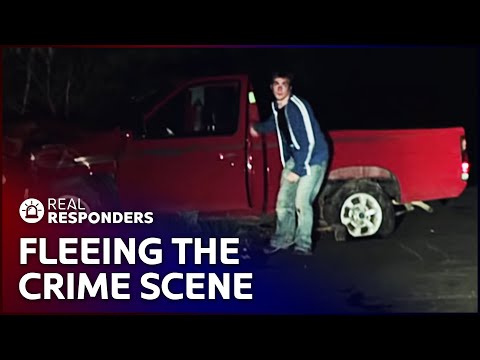Man Leaves The Scene Of Dangerous Crash | Accident Investigator | Real Responders