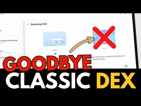Is Samsung KILLING Classic DeX with One UI 8?