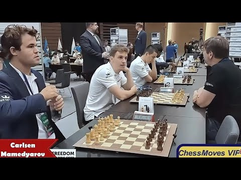 Magnus Carlsen vs. Shakhriyar Mamedyarov / World Rapid Team 2024 / this endgame is a masterpiece