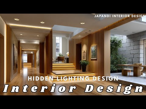 Modern Japandi Lighting Design | Hidden Lighting for Warm Minimalist Interiors