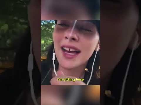 Gracie Abrams meets fans while on interview with capital one