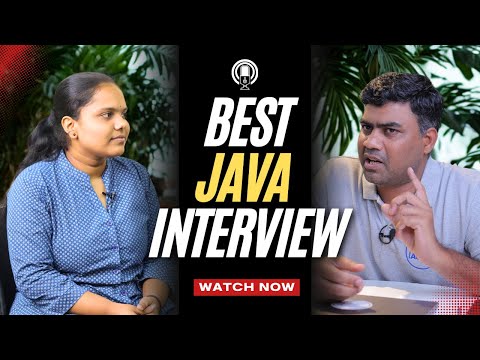 Best Java Mock Interview | Fresher Interview Prep!