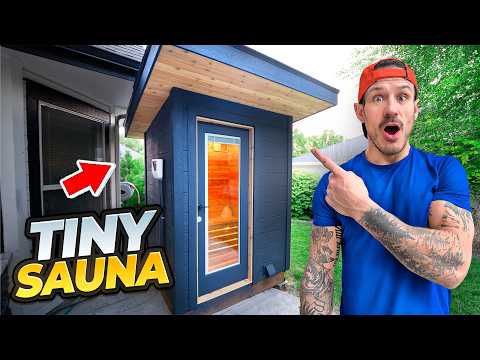 Building a DIY Tiny Sauna On a Budget