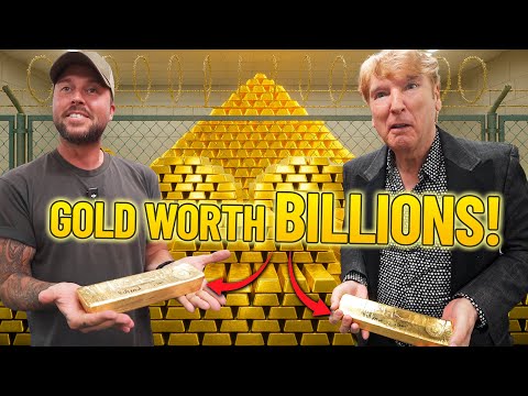 Inside a FORTRESS Containing $2BILLION in Gold and Silver!