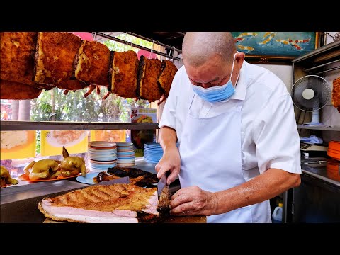 Top-Tier Pork! Michelin Award Roast Pork Belly, Grilled Korean pork belly, Boiled Pork Slices