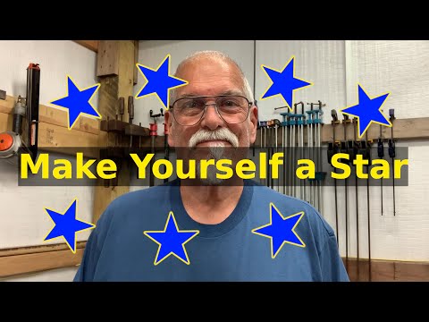 Easy Beginner Woodworking Project - Make a Star