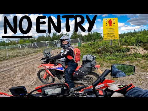 Riding our Motorcycles to the RUSSIAN Border... Ep.8