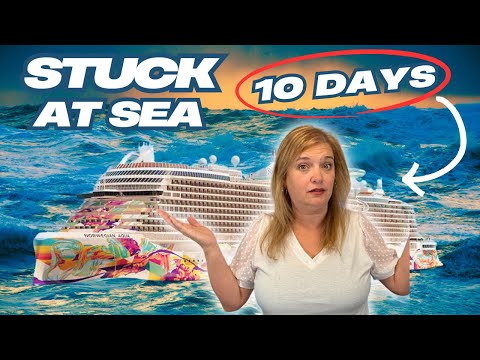 What REALLY Happens When You're STUCK at Sea for 10 DAYS!!! (Transatlantic on NCL Aqua)