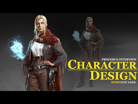HOW TO Character Design with Gue yang