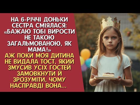 На 6-річчі доньки сестра сміялася: «Бажаю тобі вирости не такою, як мама!», а через годину...