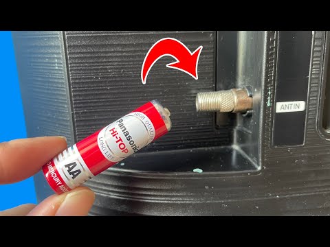 Just insert the 1.5v BATTERY into your TV and watch all the channels in FullHD