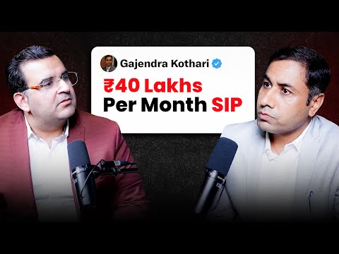 Build ₹100 Cr Portfolio with Mutual Fund SIPs | Ft. Gajendra Kothari | EP04