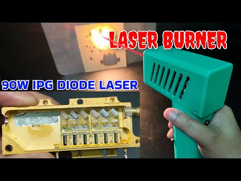 90W Laser Burner – Destroys Materials in Seconds